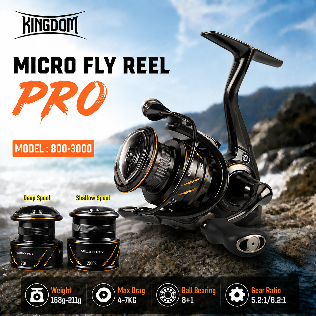 Moulinet de pêche spinning Kin - Daiwa Reel Bg avis et prix